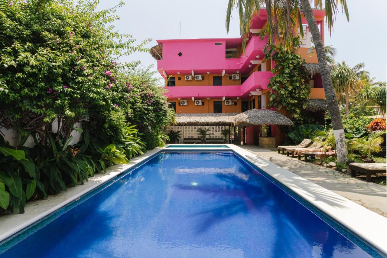 Hotel San Martin La Punta Puerto Escondido  Dış mekan fotoğraf
